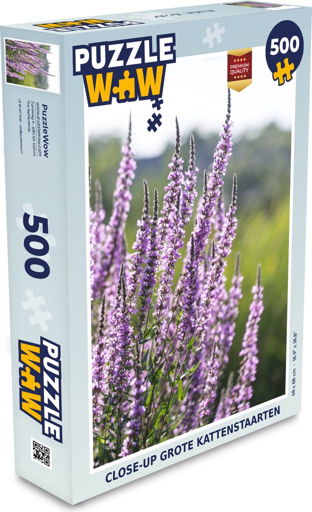 MuchoWow Puzzle 500 Teile Nahaufnahme von großen Katzenschwänzen - Denken - Spiel - Toy