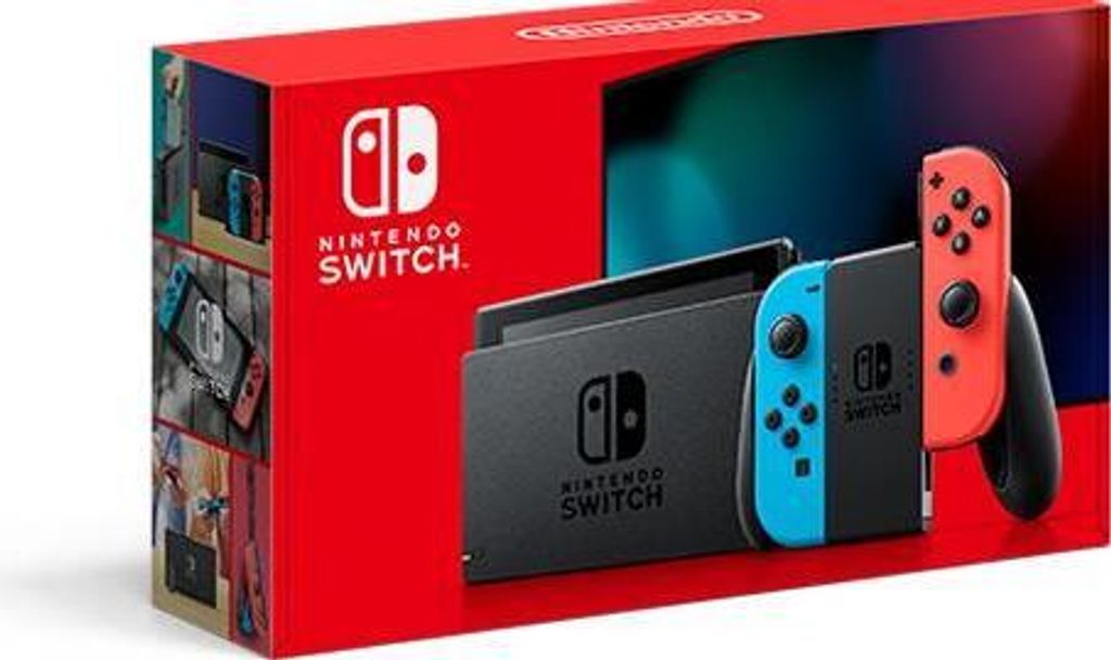 ニンテンドーSwitch Nintendo 10002207 Nintendo Switch Neon-Rot / Neon-Blau