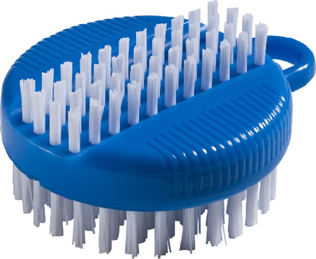 Haug Nagelbürste rund, beidseitig verwendbar, blau - 70725