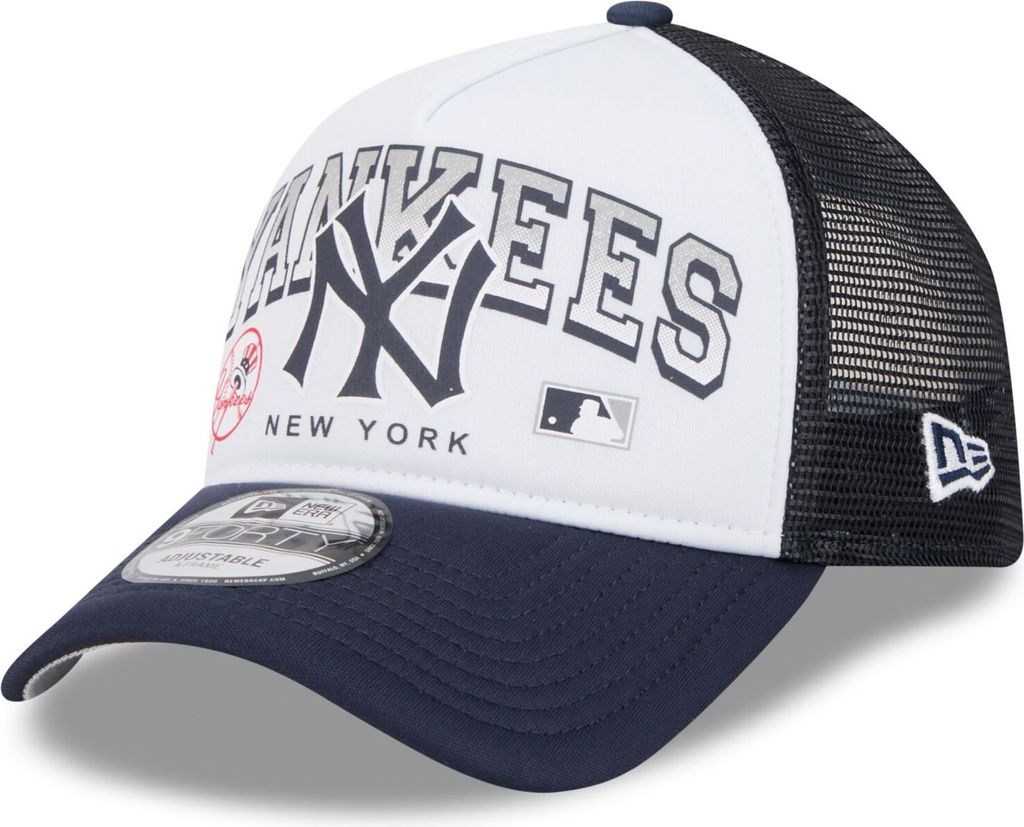 New Era A-Frame Mesh Trucker Cap - RETRO New York Yankees
