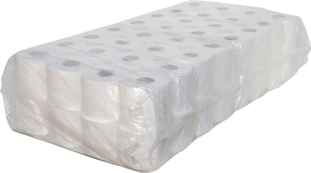 Euro Products Toilettenpapier 250 Blatt 3-lagig Zellulose 27,5 m x 9,5 cm 56 Stück (230013)