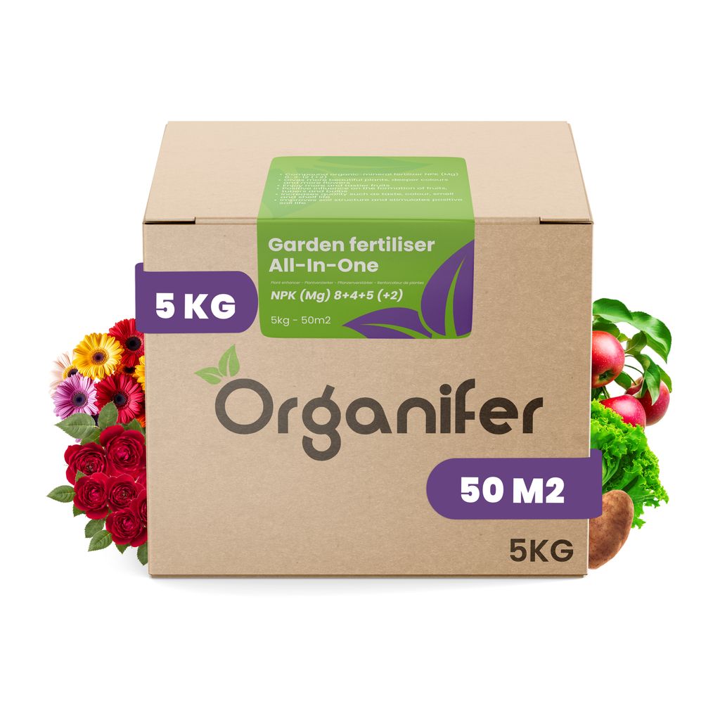 Gartendünger All-In-One (5 kg - für 50 m2)- Organifer