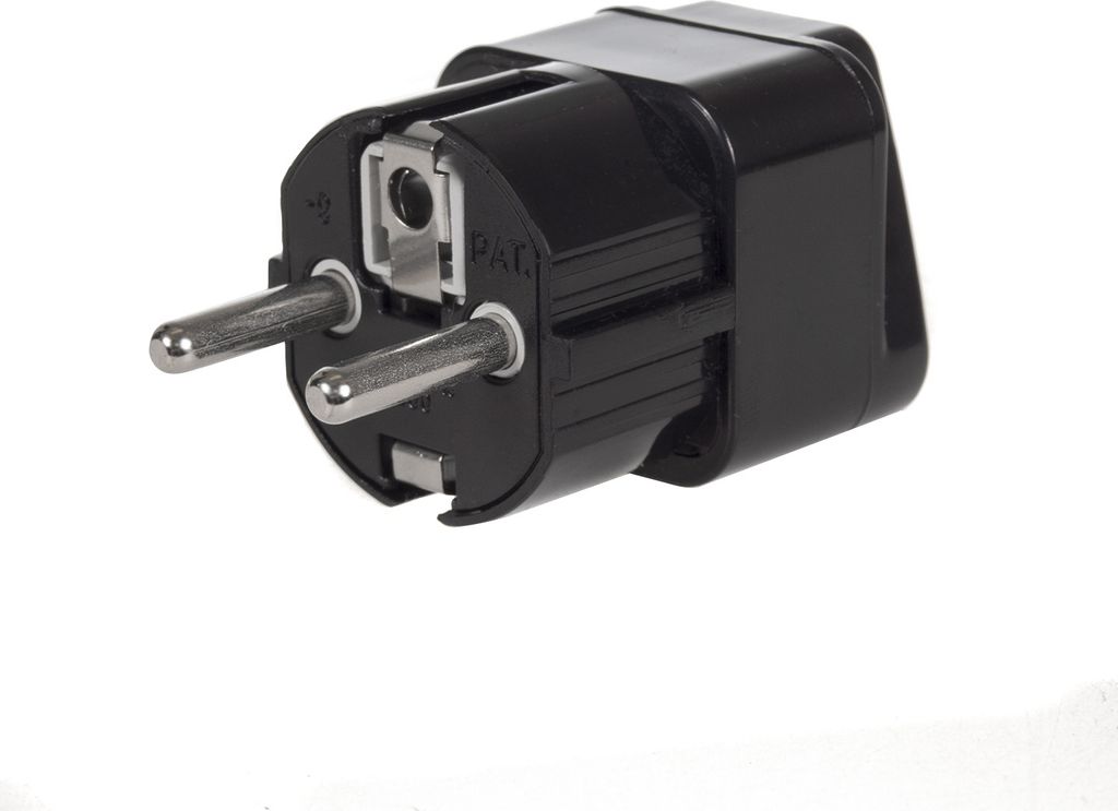 Reise Adapter UK / GB auf EU Universal Schuko Stecker Produktbild 3