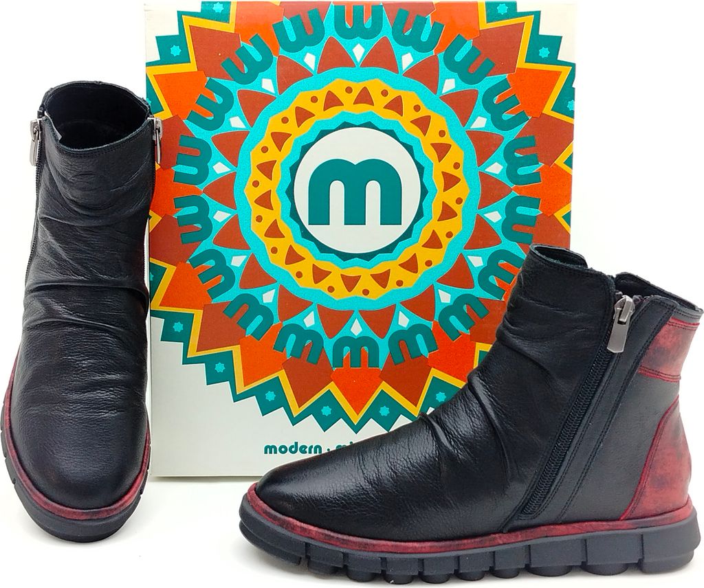 Manitu Klassische Stiefeletten Damen 31393532313033 Schwarz 40 EU