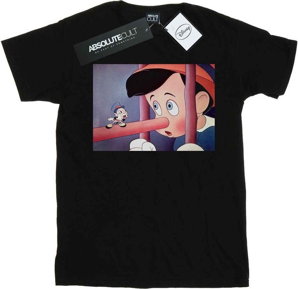 Disney - T-Shirt für Damen BI17438 (3XL) (Schwarz)