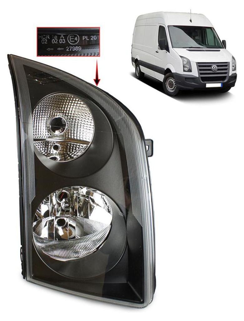 Scheinwerfer für VW Crafter 2006-2014, rechte Seite, mit Motor