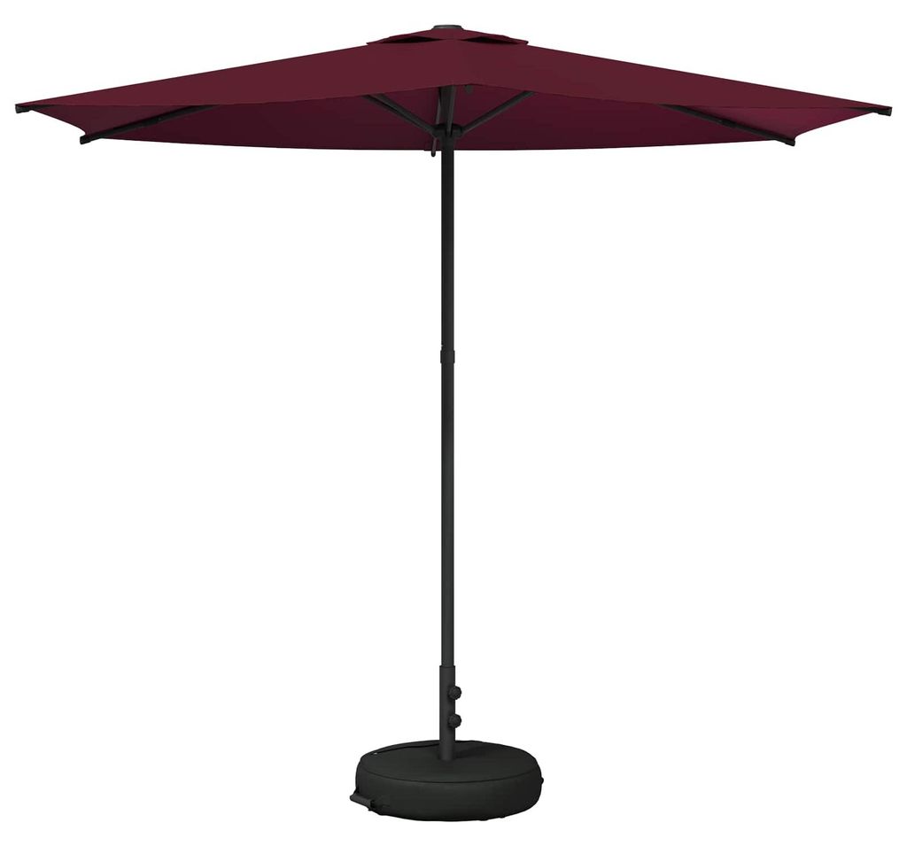 Garten-Sonnenschirm 270 x 270 cm Polyester Rechtwinklig