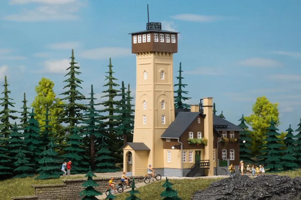 Auhagen 12226 Auberge de montagne Pöhlberg H0 TT pour modélisme ferroviaire