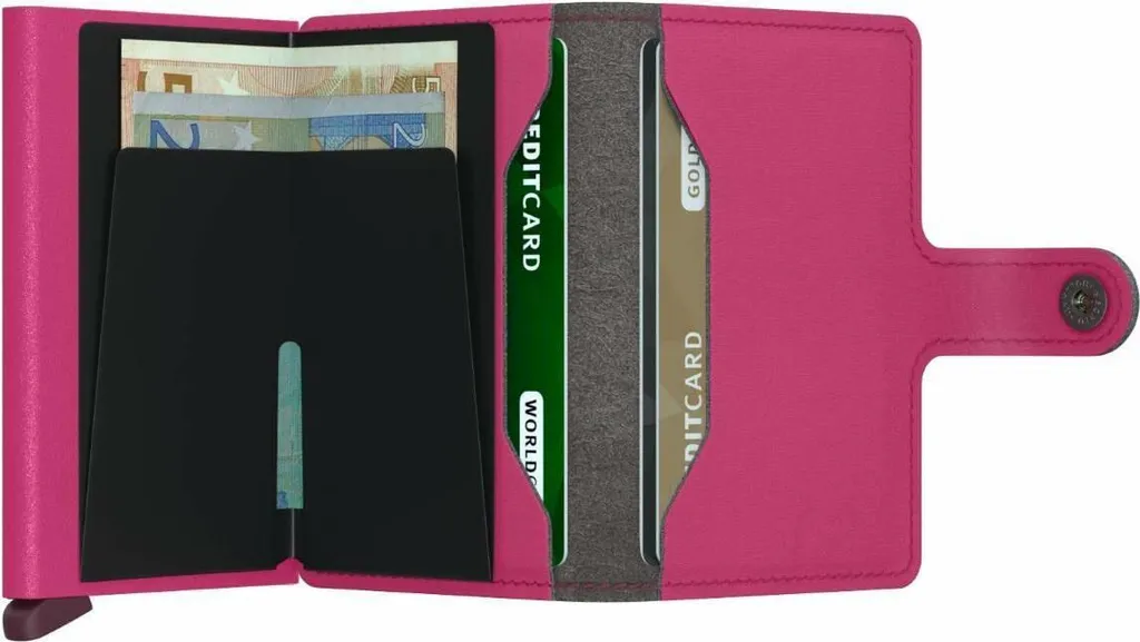 Miniwallet Yard Secrid Porte-monnaie RFID en Microfibre Durable et Robuste