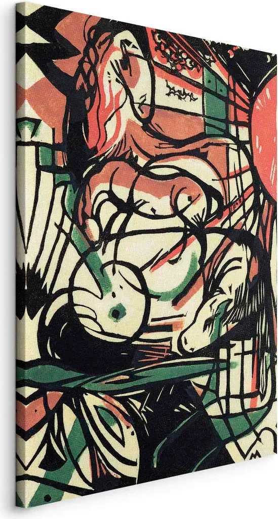 Miglior Quadro TNT Franz Marc 80x120 - Stampa Qualità Artistica