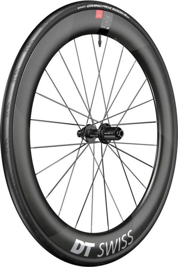 DT Swiss Laufrad ARC 1100 Dicut Disc 622 x 62 mm Schwarz - aero-optimiertes W...