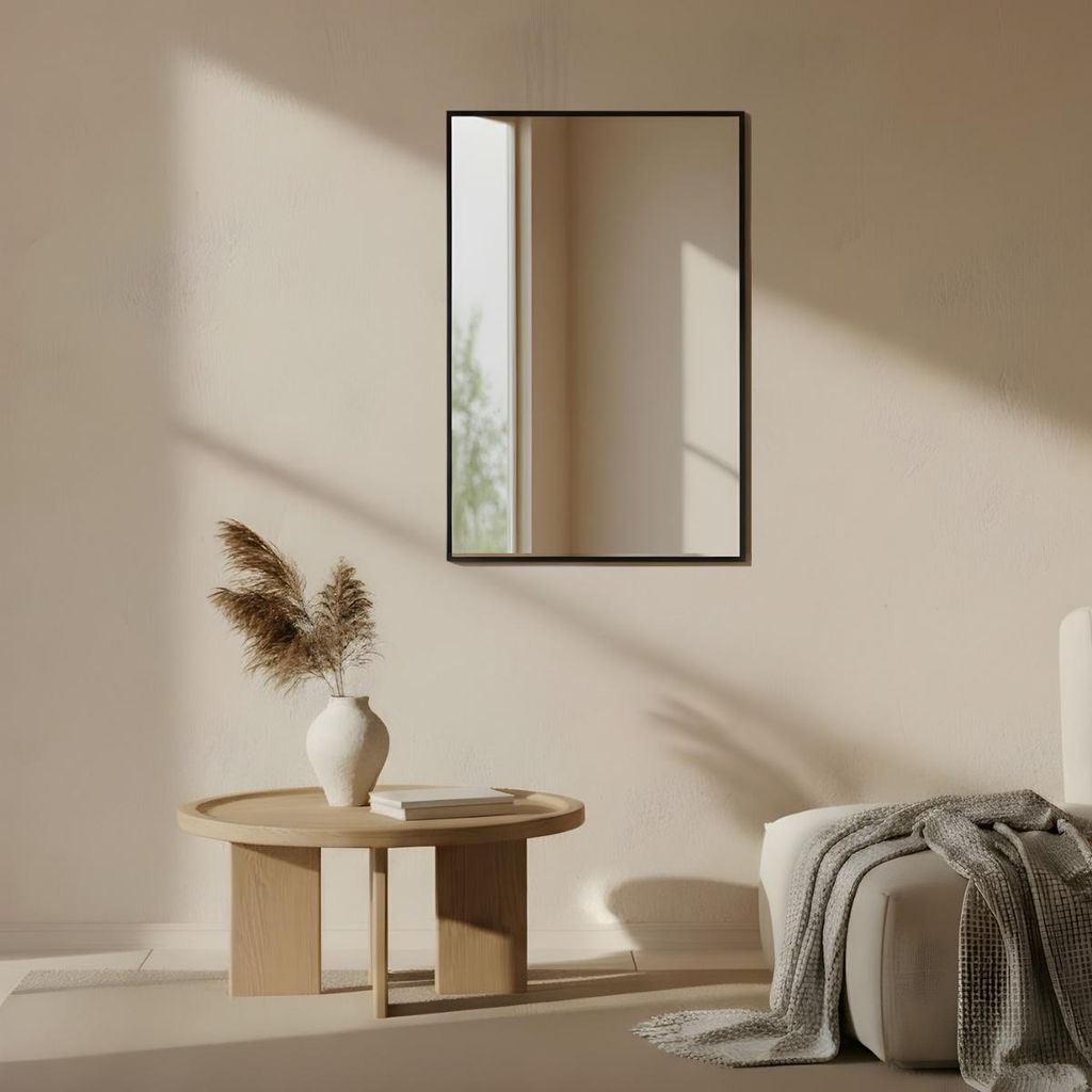 Dekoracyjne lustro wiszące VINKEL, 70 x 50 cm Zdjęcie produktu 