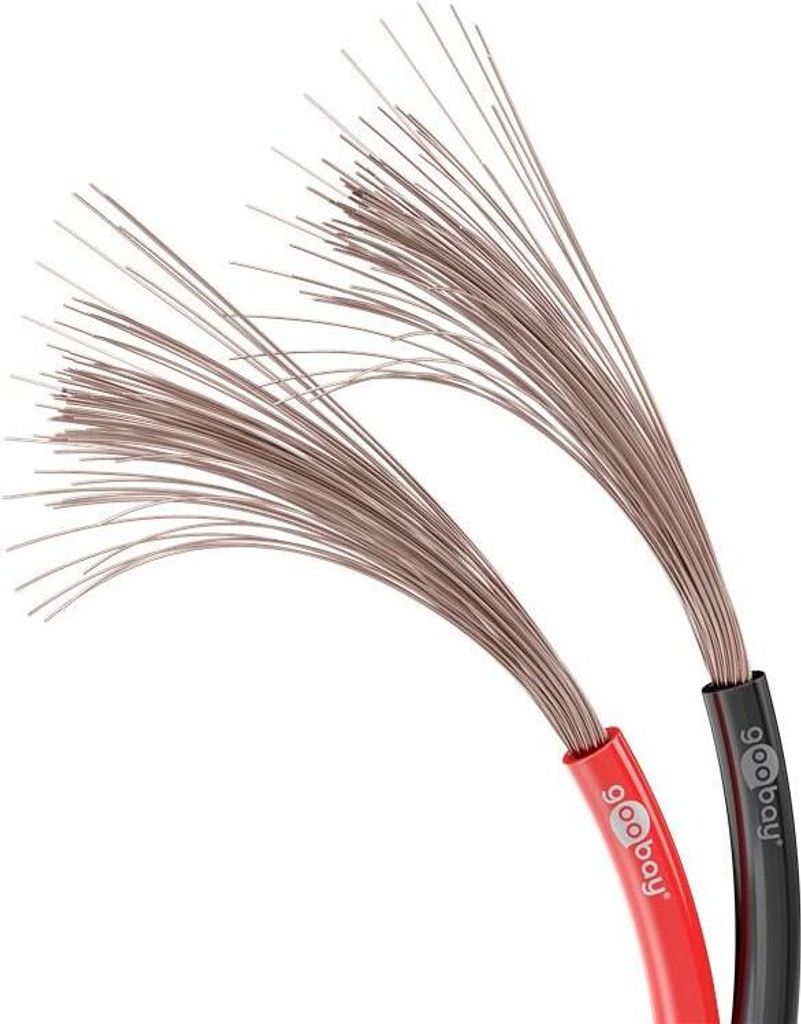 Lautsprecherkabel 10m-Ring, 2x2,5mm, schwarz/rot Produktbild 4