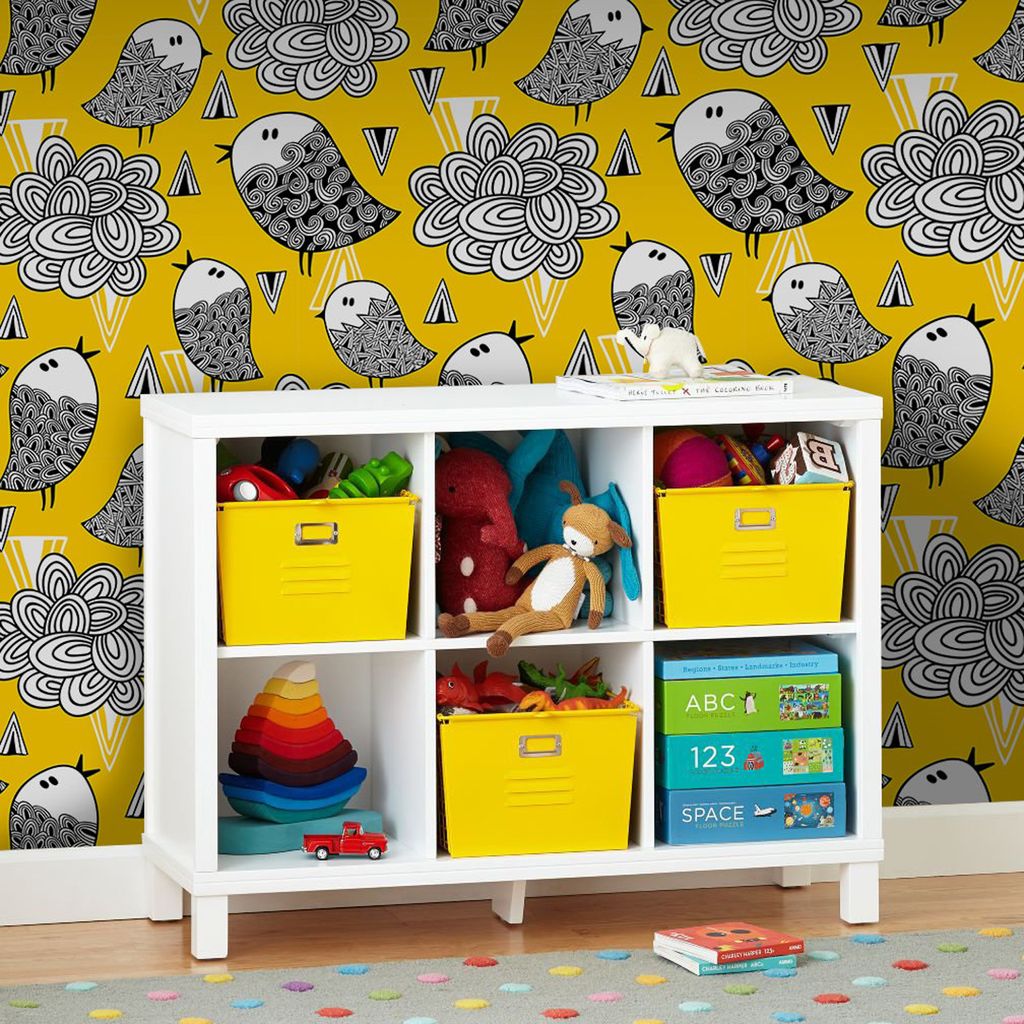 Coloray Fototapete 250x250 cm An Einer Wand Latex Latextapete - Doodle Birdlarge.
