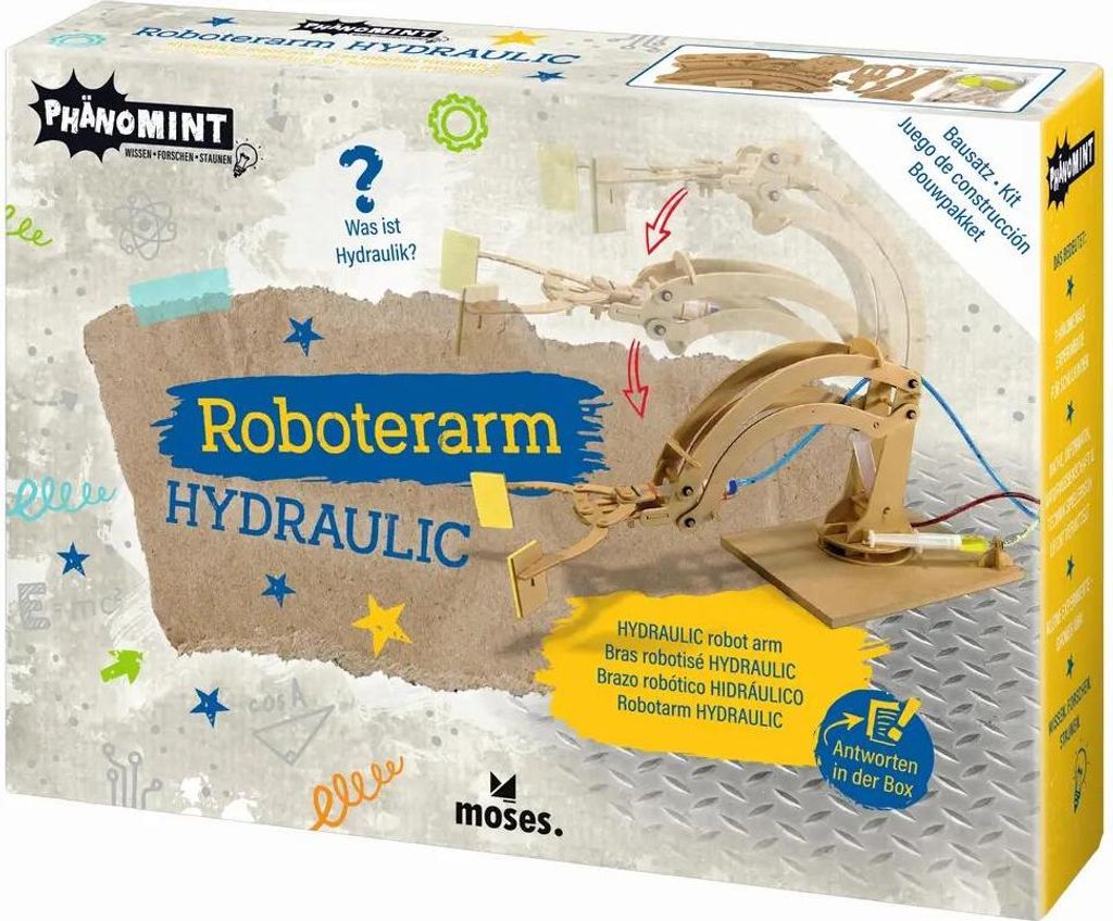 moses PhänoMINT Roboterarm HYDRAULIC Produktbild 