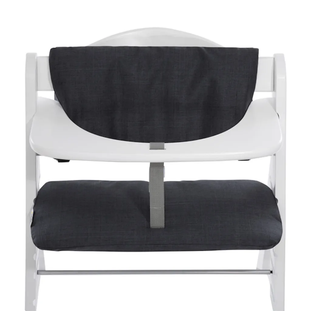 Hauck Coussin pour Chaise Haute Deluxe Melange Charcoal - Confort Bébé