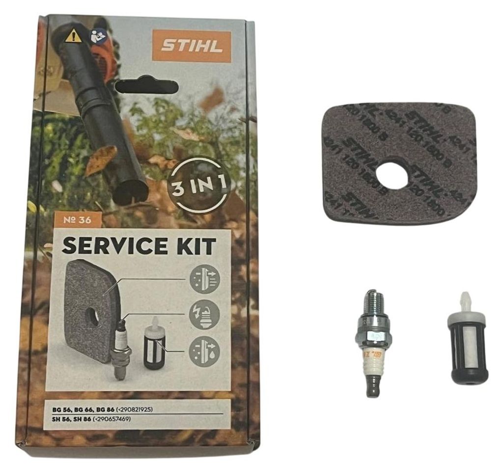 STIHL Service Kit 36 BG 56, 66, 86, SH 56, 86 42410074100 Filter, Zündkerze