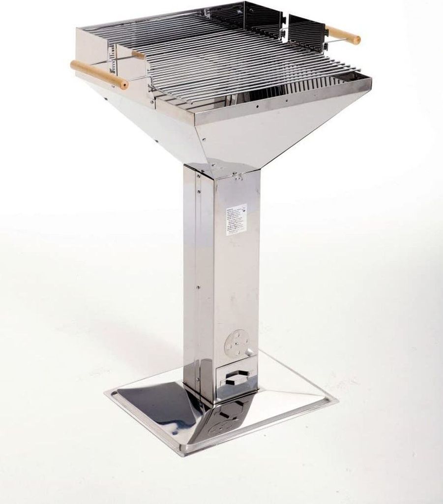 Mr. Gardener Trichtergrill Nebraska Edelstahl,  Grillfläche Produktbild 