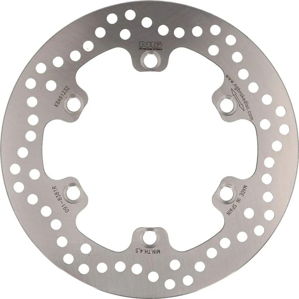 Disque de frein de rechange arrière pour restaurer la Kawasaki KLE