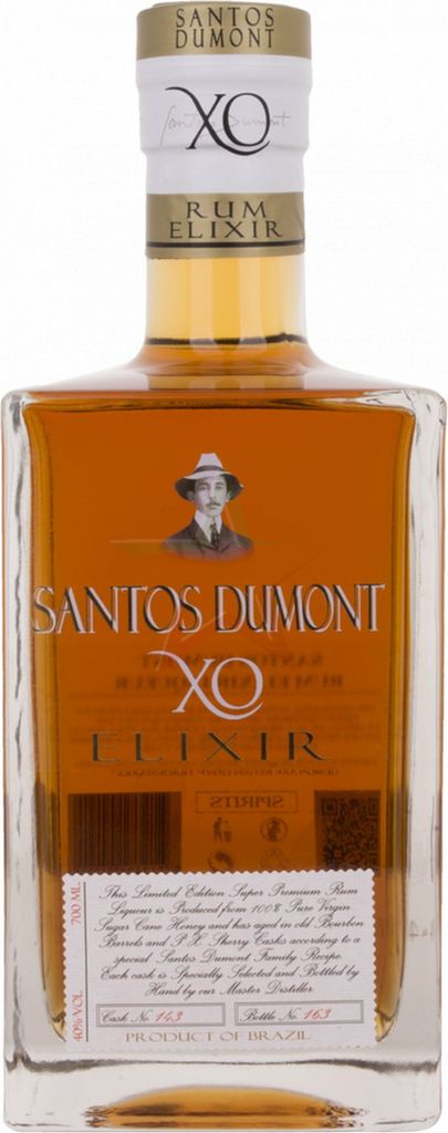 Santos Dumont XO Elixir Liqueur 40,00 % 0,70 Liter