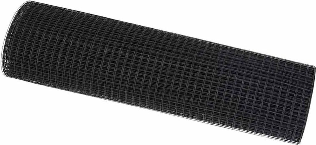 "WINTER SALE" Geschweißter Drahtzaun Grau 0.4 x 50 m - Metallzäune NEU5001728