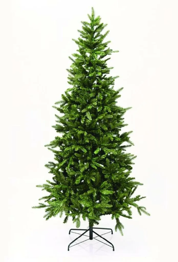 Sapin Noël 180 cm sans perte d'aiguilles OLYMPUS Lumineux PE/PVC