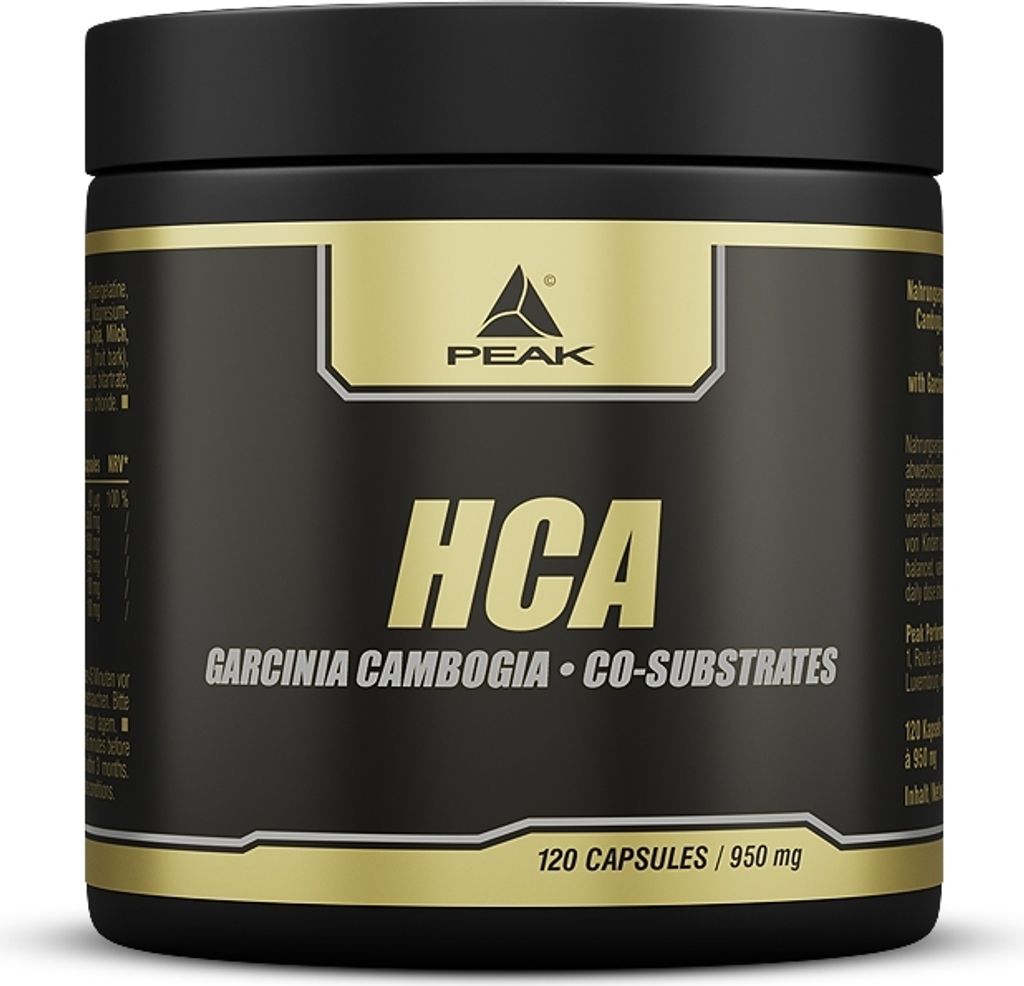 HCA - 120 Kapseln I Hydroxyzitronensäure I Blutzucker Management I Fettstoffwechsel I Diät I Garcinia Cambogia I L-Carnitin I Inositol I Cholin