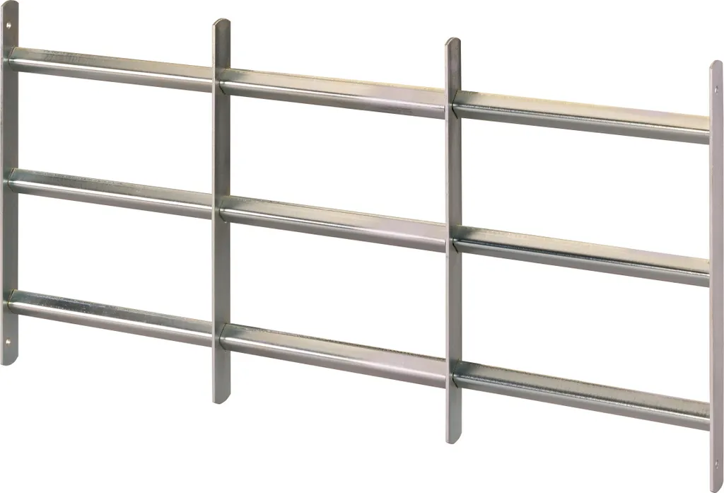 Alberts 553708 Grille de fenêtre Venlo télescopique bleue 700-1050 mm