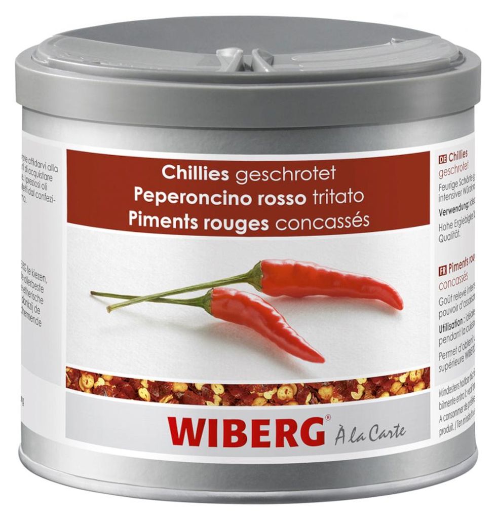 Wiberg chilli papričky drcené výrazná pálivost balení 190g Obrázek produktu 
