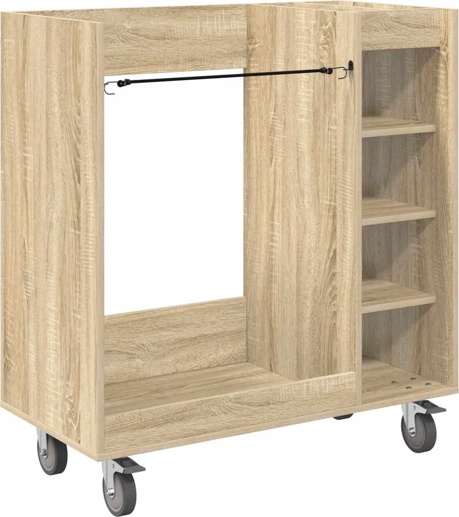 Mobile Porta Sacca Golf Elegante SYFAX Rovere Sonoma 98cm