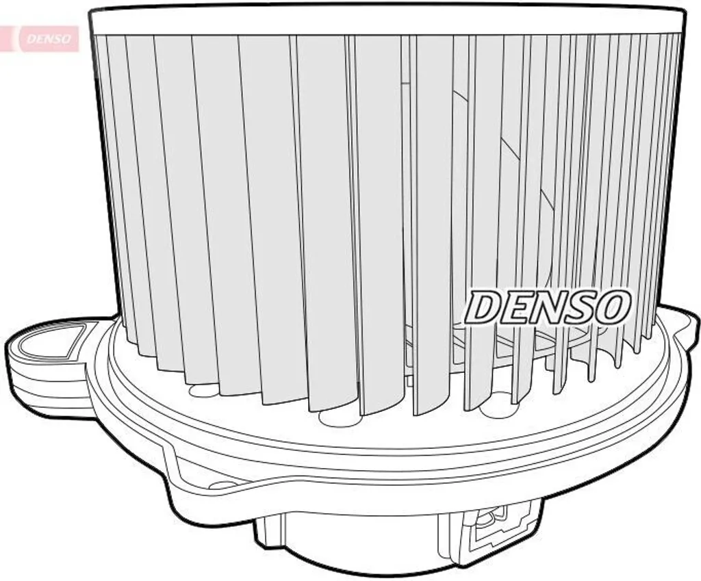Réparer ventilation Kia Soul avec DENSO DEA43007 Pulseur Silencieux