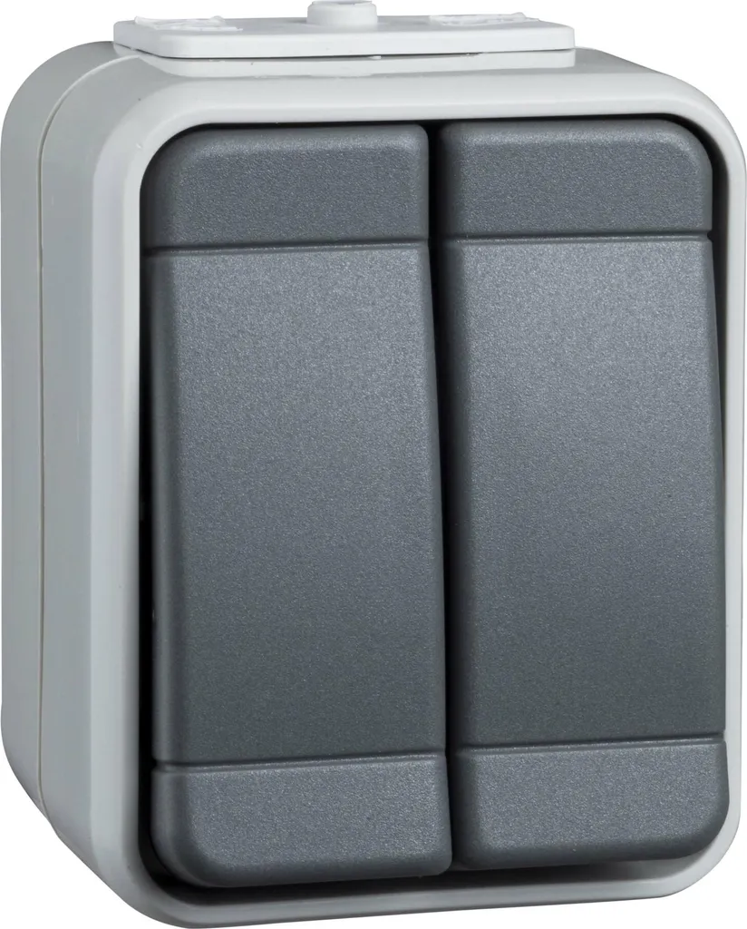 Interrupteur série LG/DG montage en surface gris 441509 étanche IP44