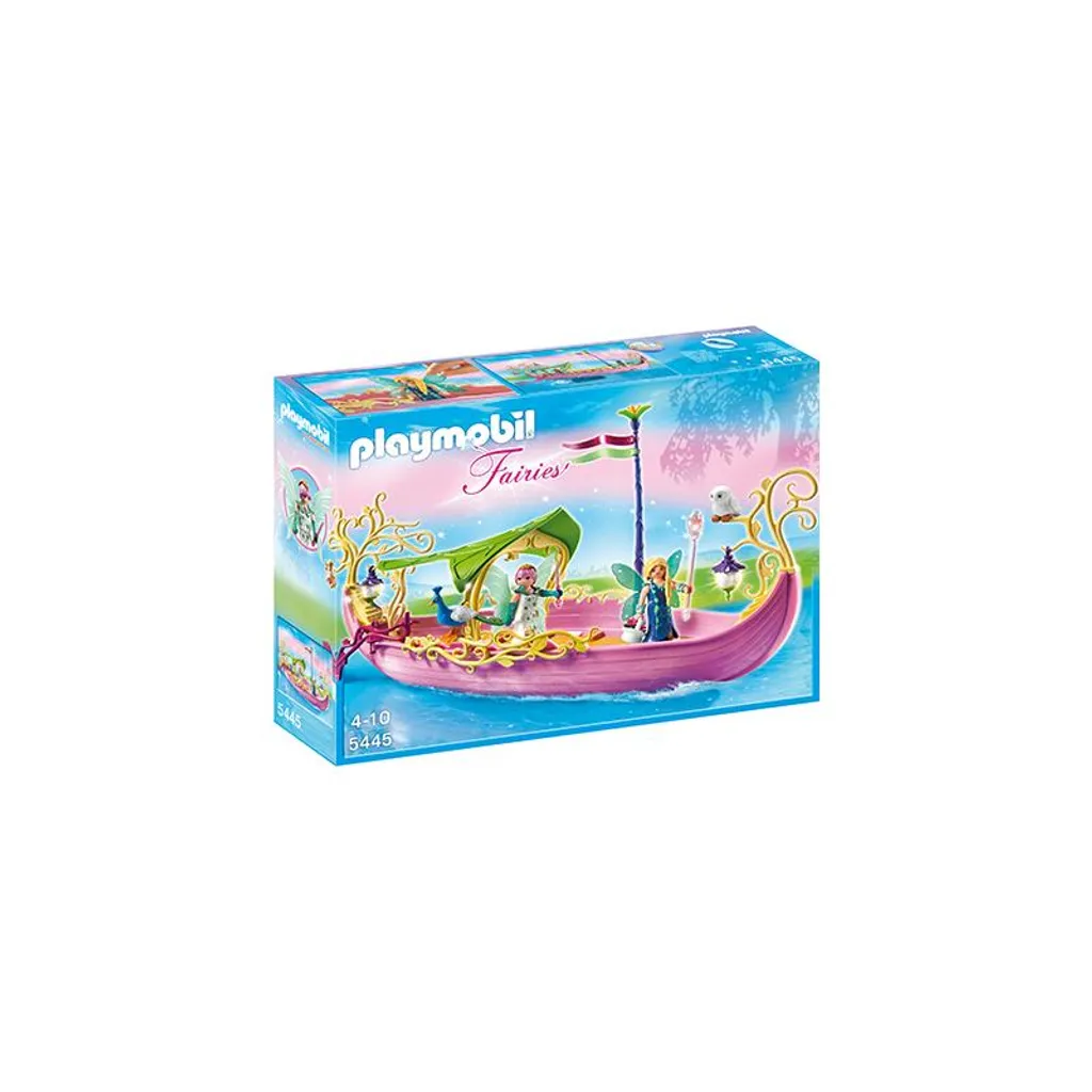 PLAYMOBIL 5445 Bateau d'apparat de la reine des fées avec figurines