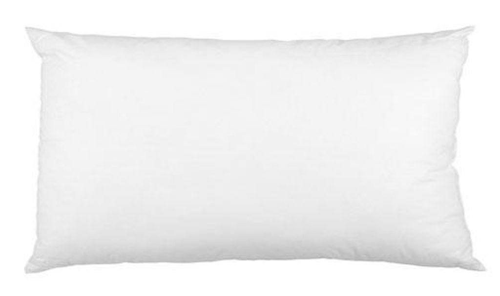 Zirbenkissen 40x80cm groß - Baumwolle Köper weiß, direkt befüllt - Zirbenholzkissen