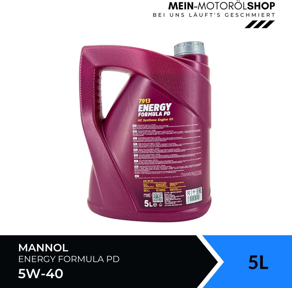 Mannol Energy Formula PD 5W-40 7913 | Preisvergleich Bei