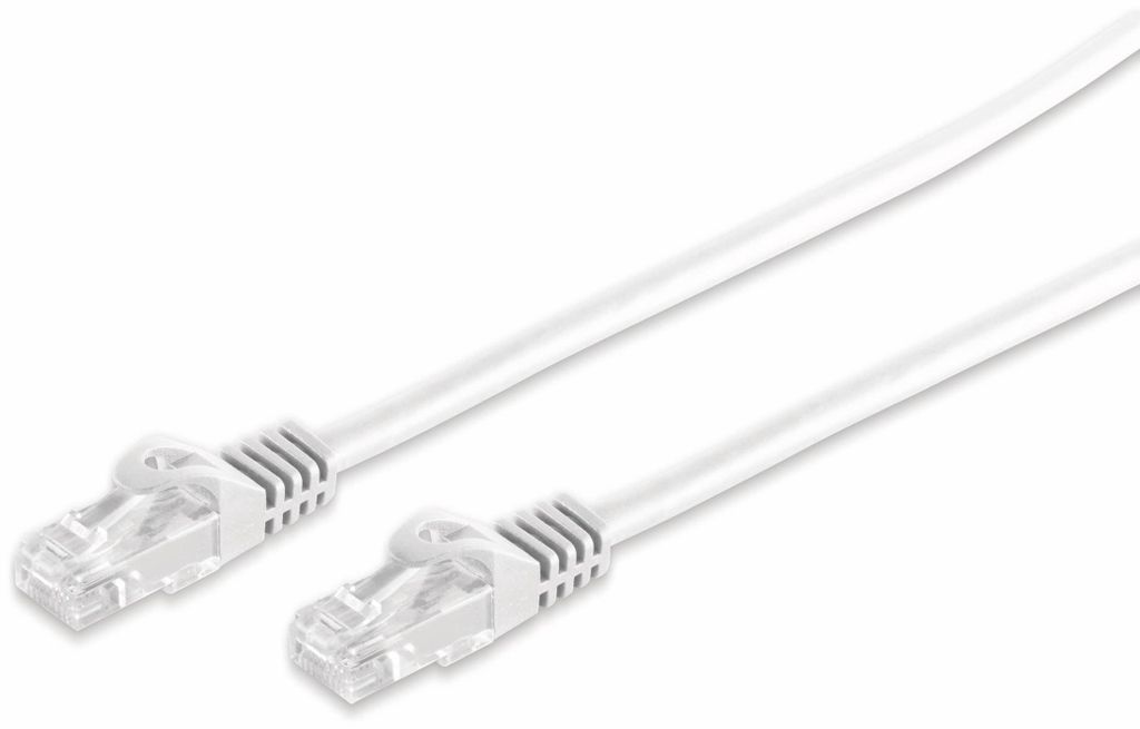 S/CONN maximum connectivity Netzwerkkabel-RJ45 Patchkabel U/UTP mitCat.7 Rohkabel grau 25m (08-35100)