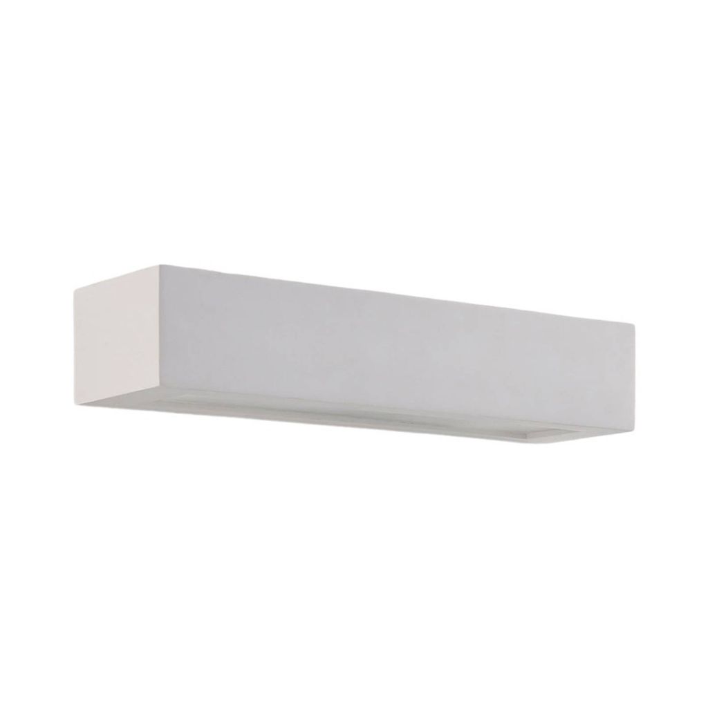 Lindby Wandleuchte Wandlampe Arya Up Down Weiß Gips Produktbild 