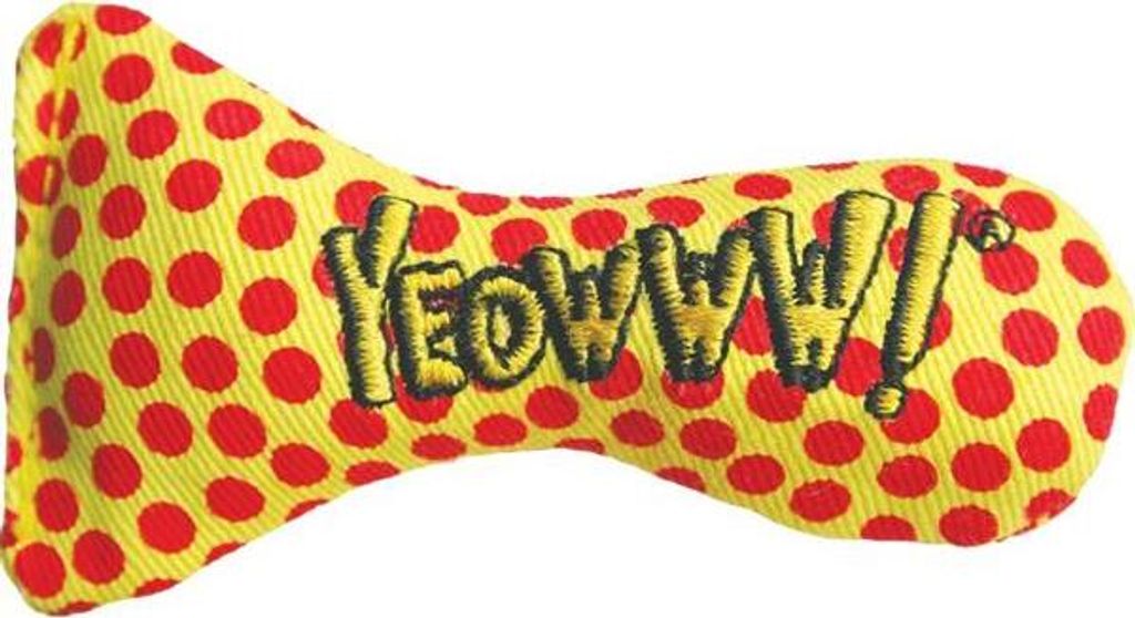 Spielzeug Katze Yeowww Fisch mit Katzenminze RW dots 7,5cm Produktbild 