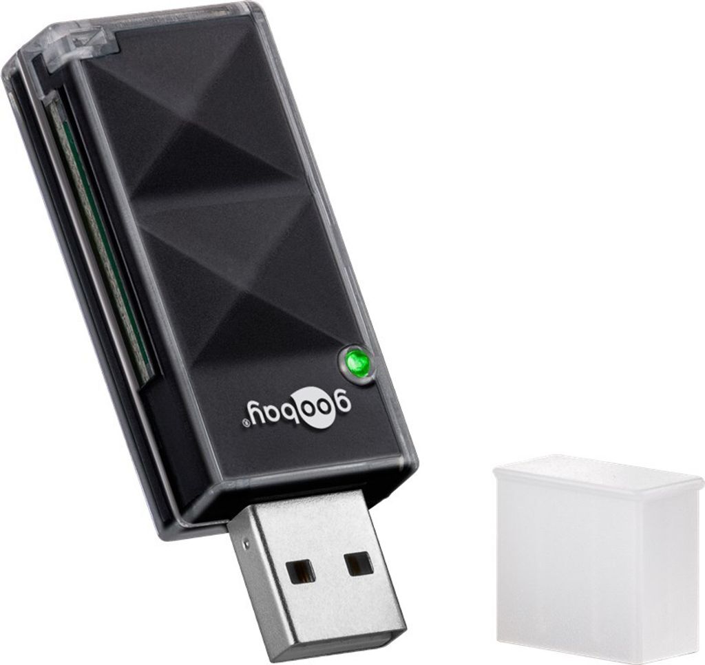 Lecteur de cartes SD / SDHC / SDXCUSB 2.0 Hi-Speed Image du produit 
