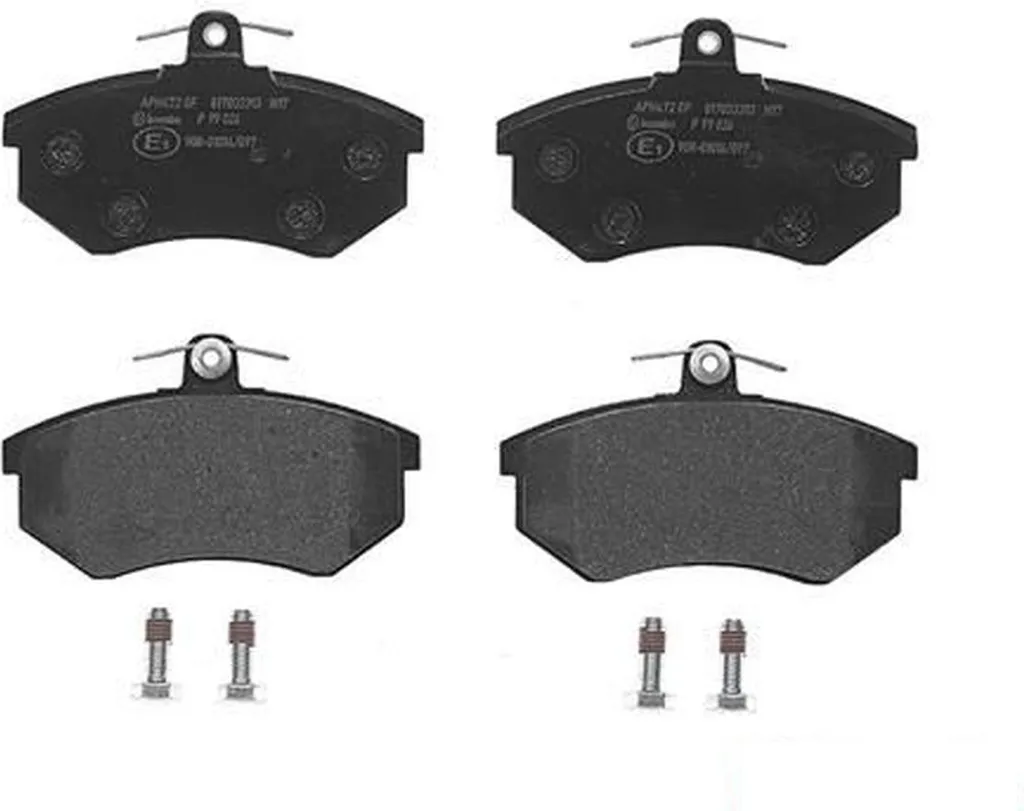 Garnitures de frein P99026 Brembo avec technologie anti-vibration