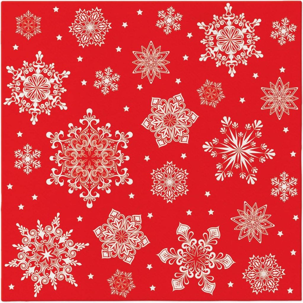 Serwetki Premium Snowflakes 40cmx40cm 12 szt.