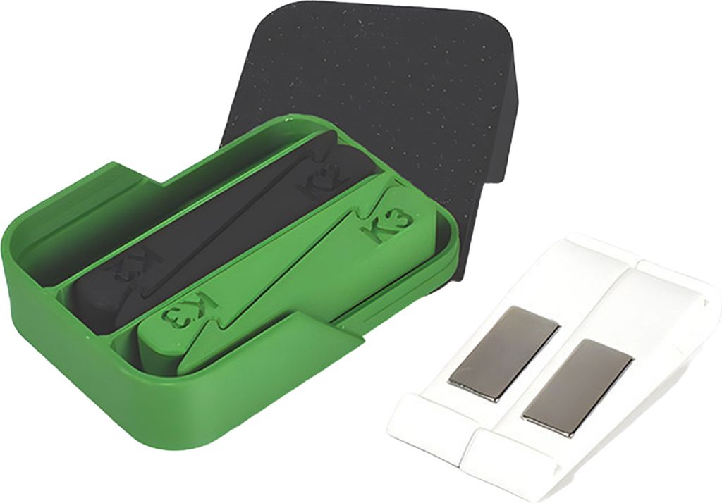 1/3 Stück 1/2/3 mm ultradünne Schneidehilfe, multifunktionaler magnetischer Schneideblock für Gurken, Karotten und Champignons, Küchenhelfer D