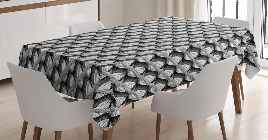 Tovaglia Antimacchia 140x240 ABAKUHAUS Lavabile Grigio Moderno