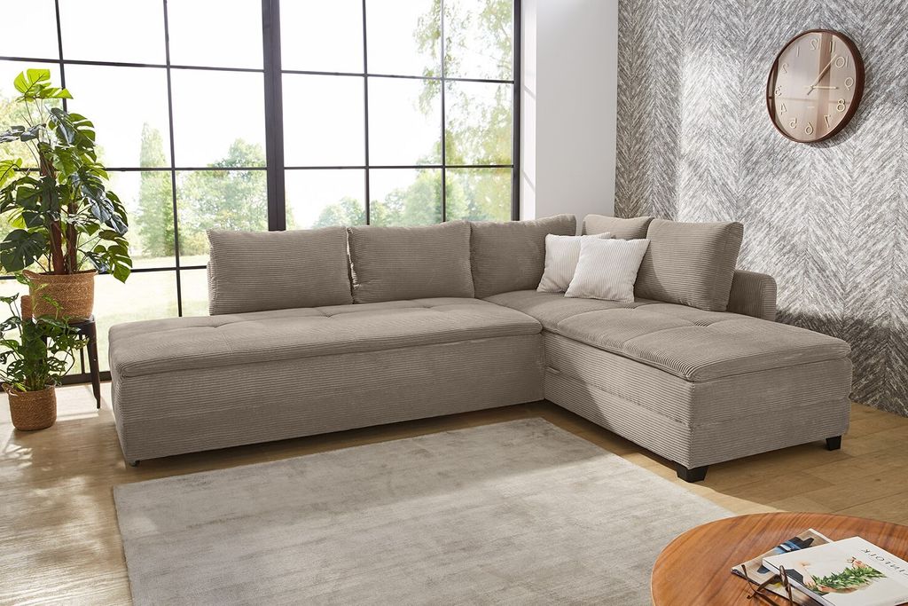 ECKSOFA-DAUERSCHLÄFER Doppelbett 306/223/95 cm Boxspring Produktbild 11