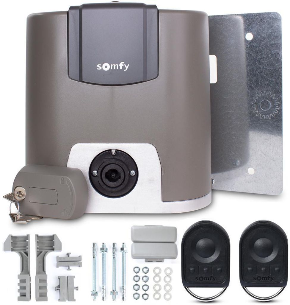 Somfy Elixo 3S+ M io Standaardpakket: schuifpoortmotor voor Productafbeelding 
