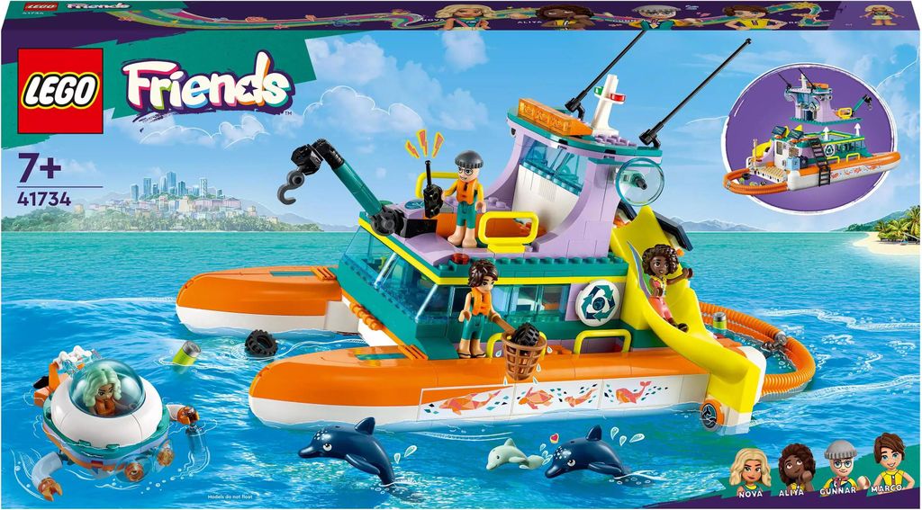 LEGO® Friends 41734 Námořní záchranný člun Obrázek produktu 