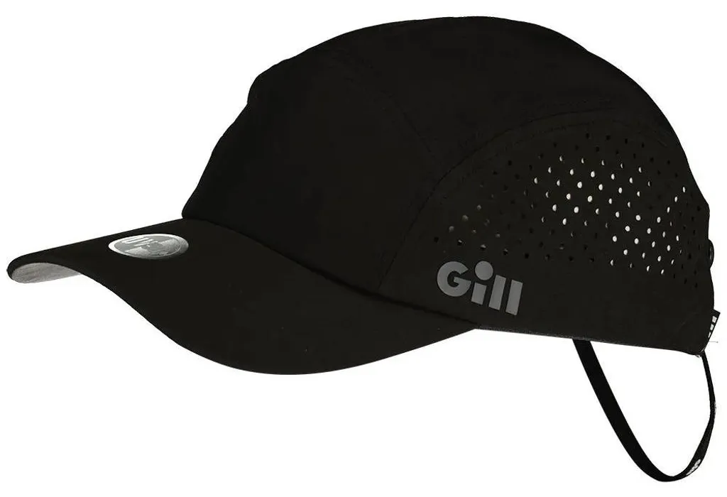 Casquette de Pont Gill Verso Noir - Idéale pour Voile et Sorties en Mer