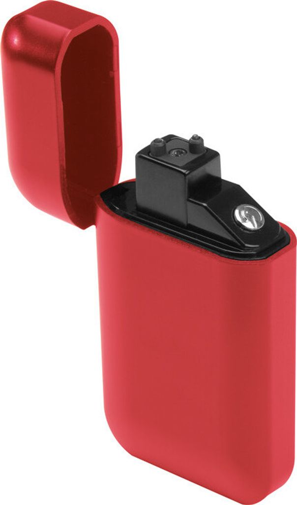 Elektronisches Feuerzeug / USB Feuerzeug / Farbe: rot