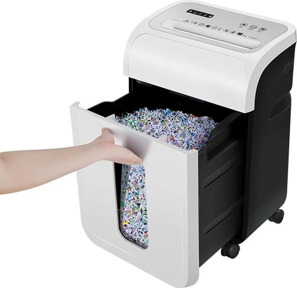 Tracer DataRazor Destructeur de Documents Blanc Haute Sécurité Papier
