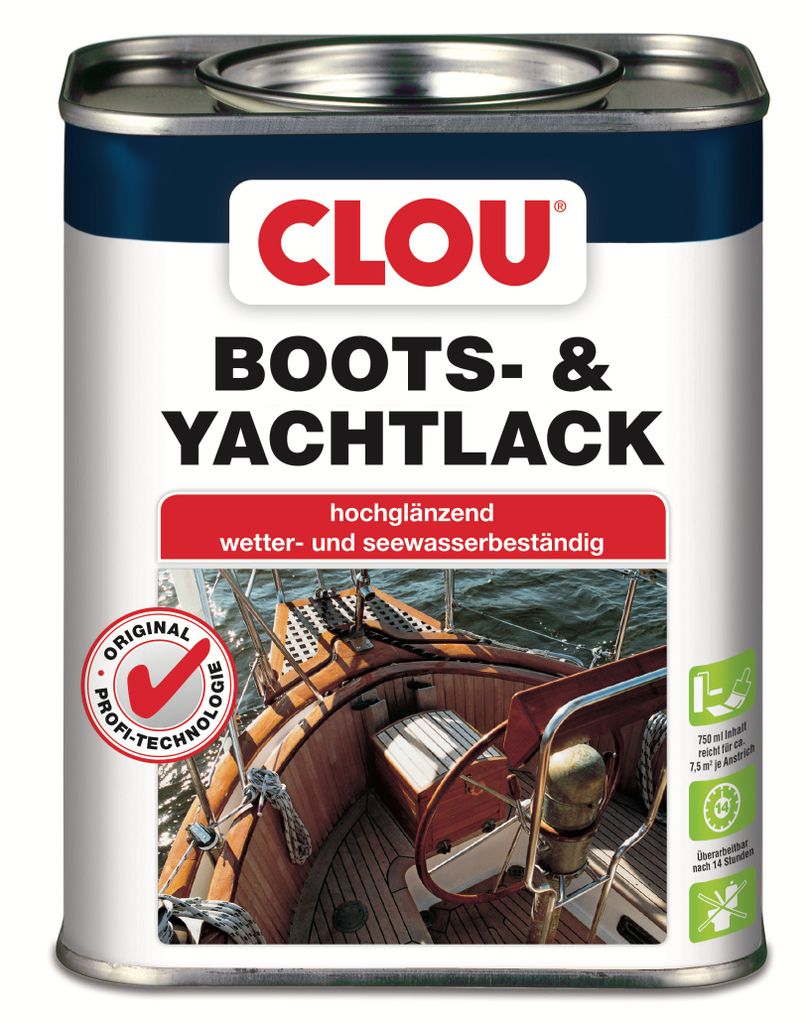 Clou Boots- & Yachtlack 0,75 Liter Produktbild 